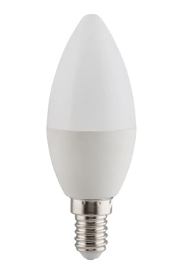 LED Candle 5w E14 Dimmable WW Opal