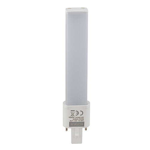 LED PL 2Pin G23 4 5w Warm White additional info under fitting specs