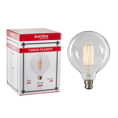 Eurolux G981 CB Filament Maxi Globe B22 60w