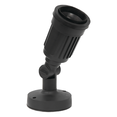 BrightStar GS004/1 BLACK Polypropylene Garden Spot Swivel Arm Lip Seal for Bulb 220V – 240V IP44