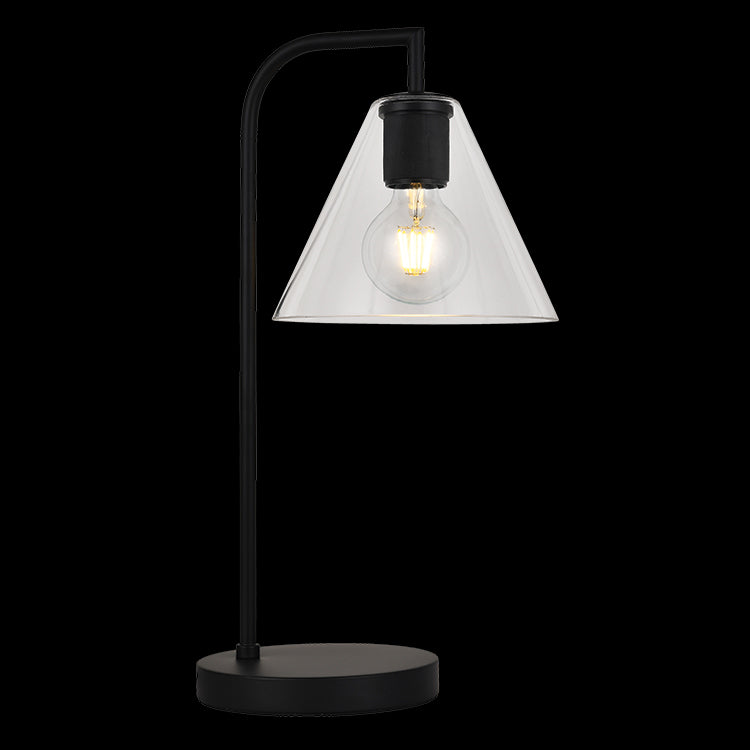 K-Light T-KLT-1472/BL Inspiration Cone Glass Table Lamp