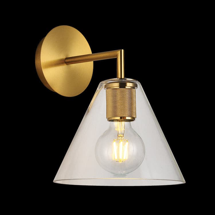 Trends Cone Glass Wall Light