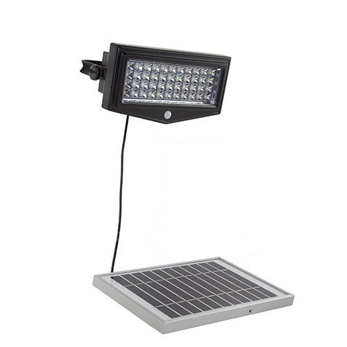 Eurolux O421 - Solar LED Motion Floodlight Black