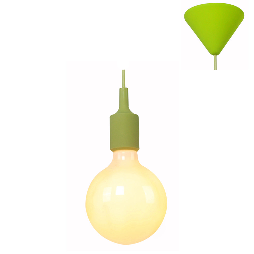 Silicone Pendant Lime