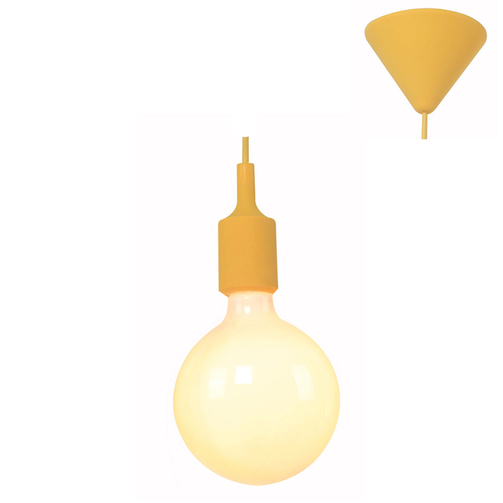 Silicone Pendant Yellow