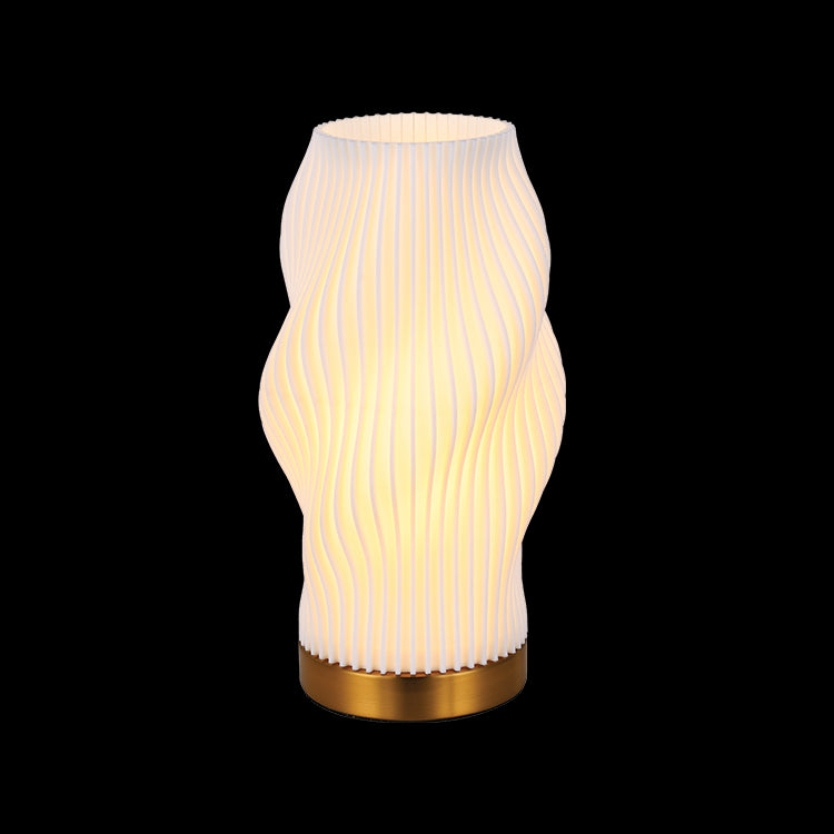 Dahlia 3D Printed Recycled Table Lamp