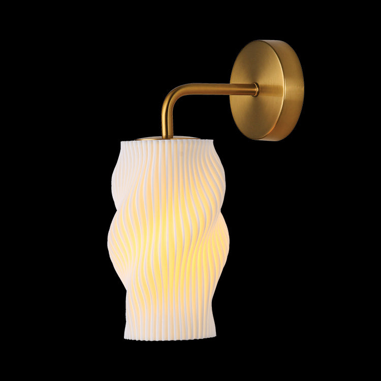Dahlia 3D Printed Recycled Wall Light