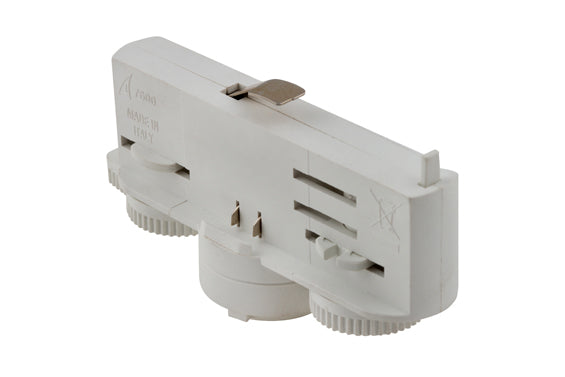 Ivela LKM Tondo 6A Electro/Mechanical Adapter White