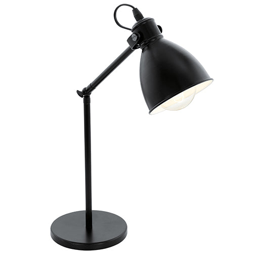 Priddy T/Lamp 160mm Black