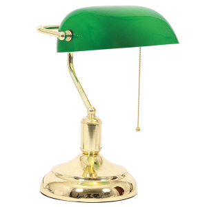 Bankers Lamp with Pull Switch