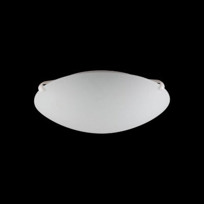 Small Opal White Ceiling Light