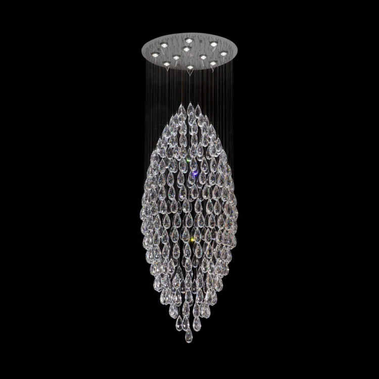 Large Corn Crystal Chandelier