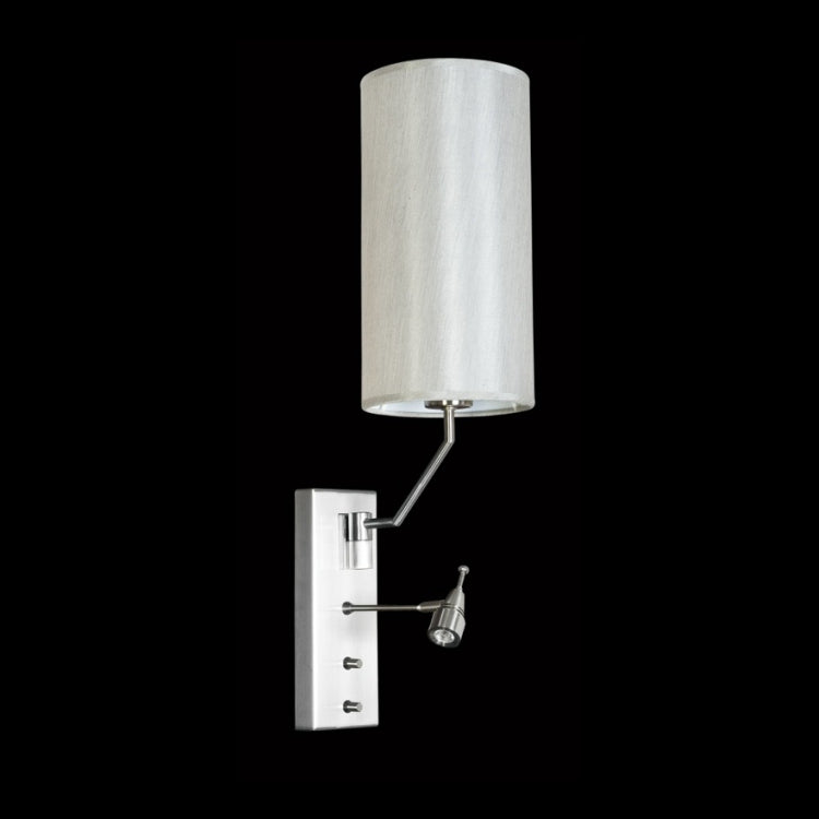 Dimmable with 1W COB LED Cylinder Shade Wall and Reading Light