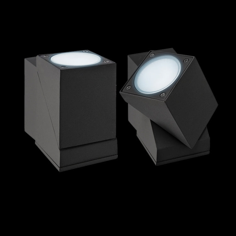 K light Y-LED-3202 LED COB Black Square 360 Degrees Tilt Wall Light