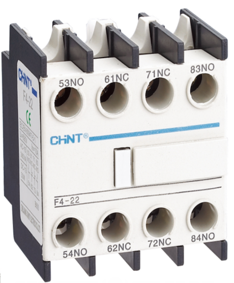 Chint Top Mount Auxiliary Contact 1NO+1NC for Reliable Electrical Control