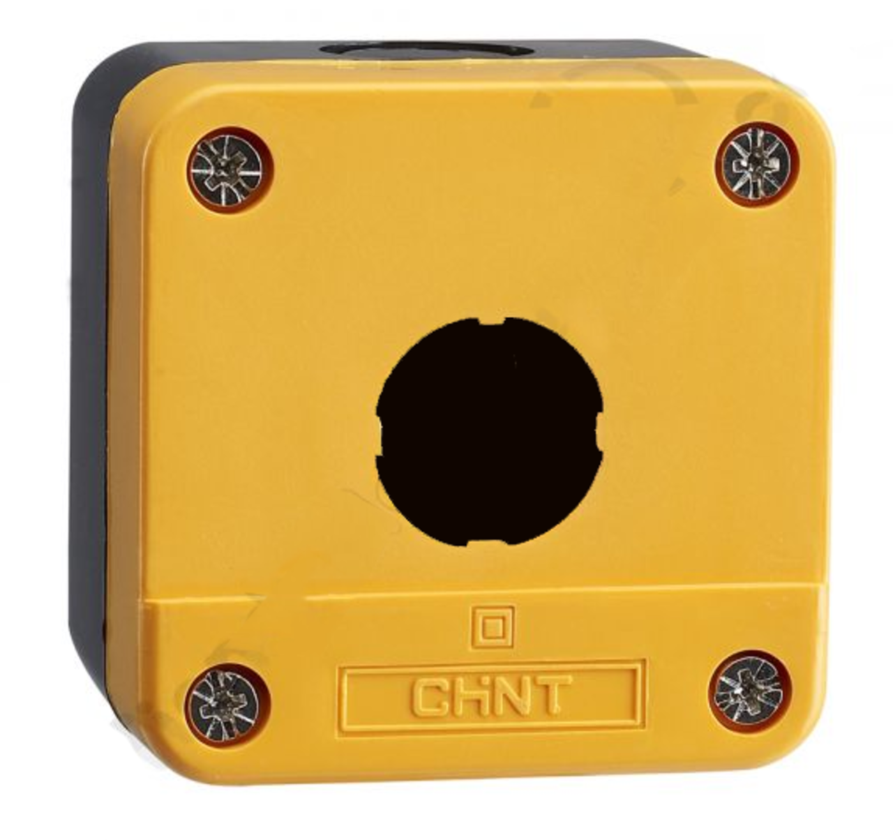 Chint Yellow Lid One Hole Enclosure 65x65