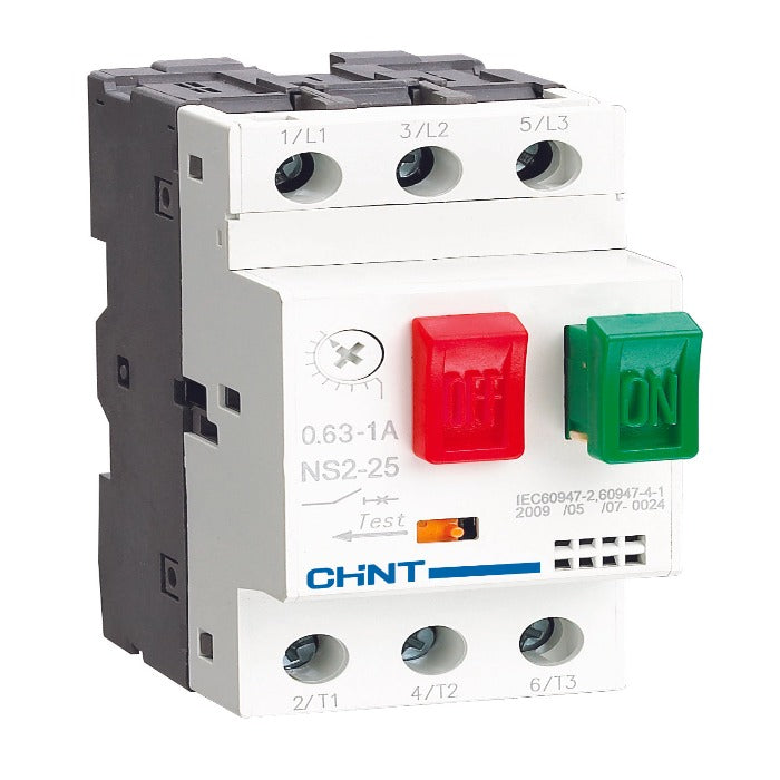 Chint Manual Motor Starter (MMS) - 0.63A to 63A