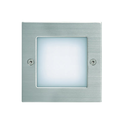 Radiant RB107 Foot Light Outdoor Recess Plain Stainless Steel