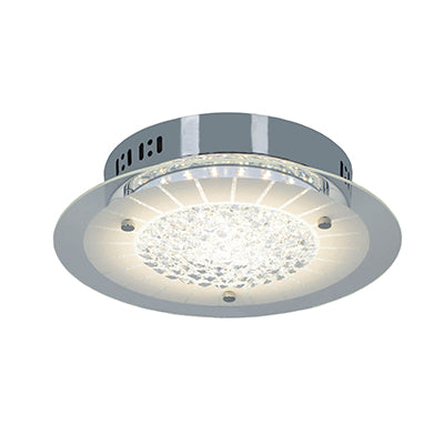 Radiant RC177 Round LED Ceiling Light 280mm Chrome-Silver