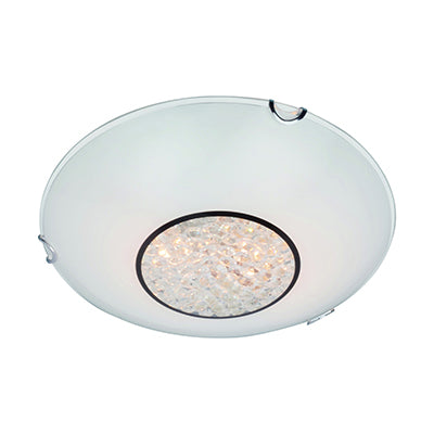 Radiant RC184 Round Crystal Ceiling Light White