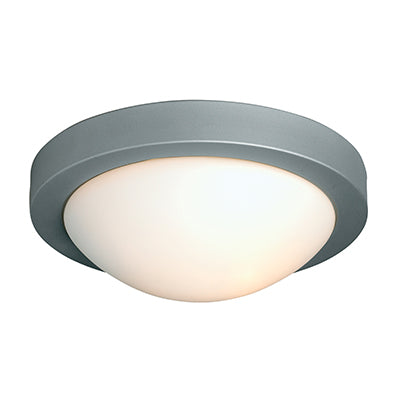 Radiant RC50SSW Flat Ceiling Light 280mm Satin Silver