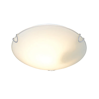 Radiant RC80CH Frost Street Ceiling Light 250mm Chrome