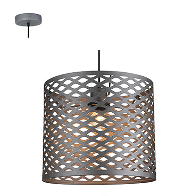 Radiant RP140 Metal Pendant 300mm Grey