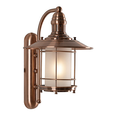 Radiant RW152 Wall Light Down Facing Antique Copper 1xE14
