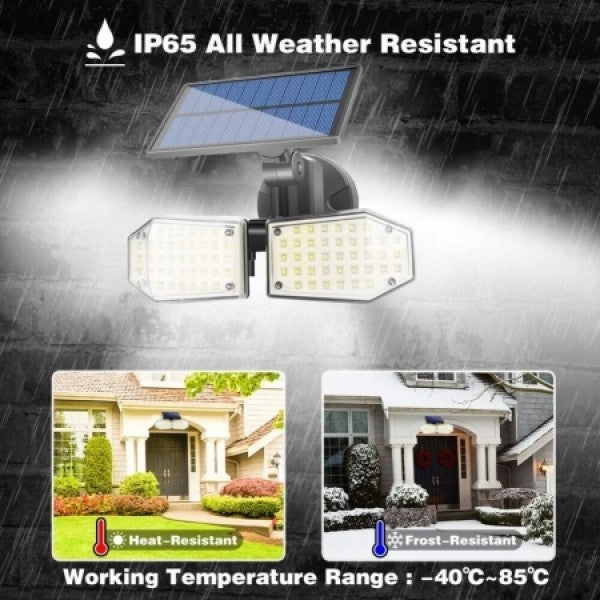 Solar Security Motion Sensor Light 9805